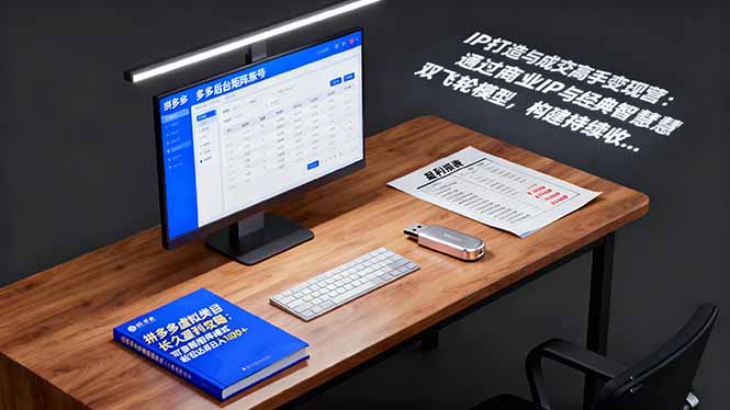 IP打造与成交高手变现营:通过商业IP+经典智慧双飞轮模型 构建持续收钱系统-heixma