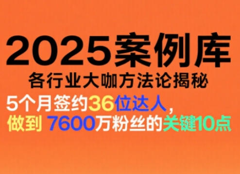 波波来了案例库，收录各行业大咖的方法论，各行业大咖方法论揭秘(更新2026年3月)-heixma