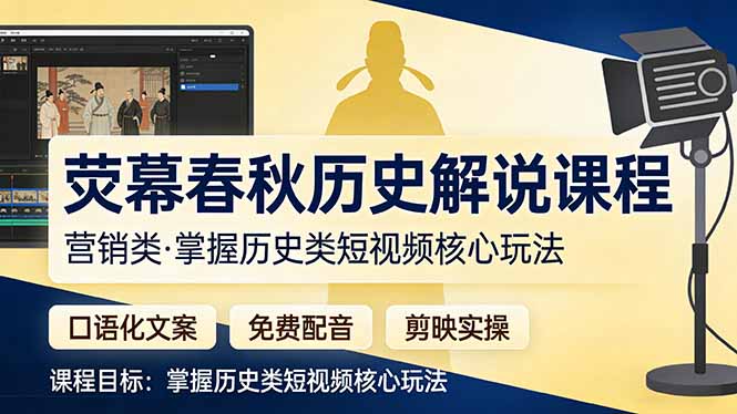 荧幕春秋历史(营销类-heixma