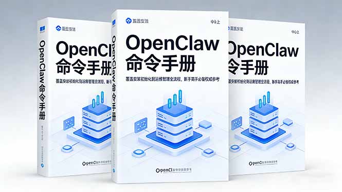 OpenClaw命令手册：覆盖安装初始化到运维管理全流程，新手高手必备权威参考-heixma