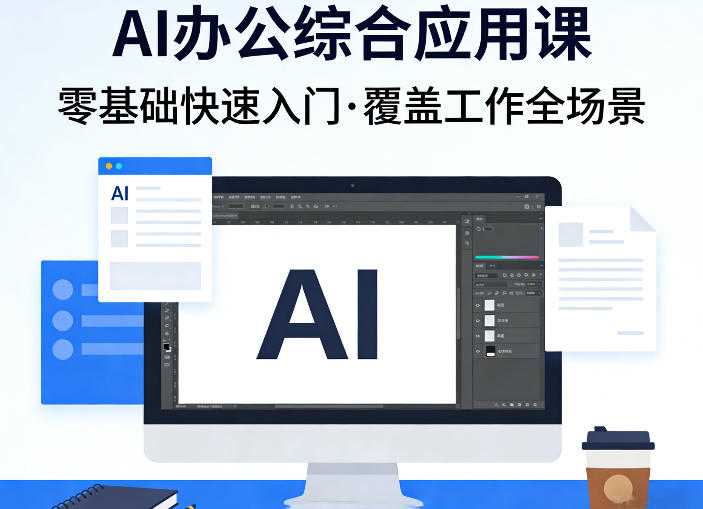 AI办公综合应用课，零基础快速入门，覆盖了工作中各种应用场景-heixma