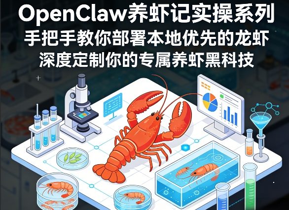 OpenClaw养虾记实操系列，手把手教你部署本地优先的龙虾，深度定制你的专属养虾黑科技-heixma
