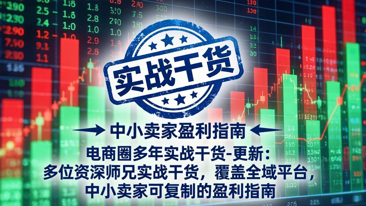 电商圈多年实战干货-更新4月：多位资深师兄实战干货，覆盖全域平台，中小卖家可复制的盈利指南-heixma