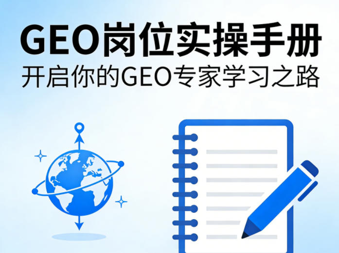 GEO岗位实操手册，开启你的GE0专家学习之路-heixma