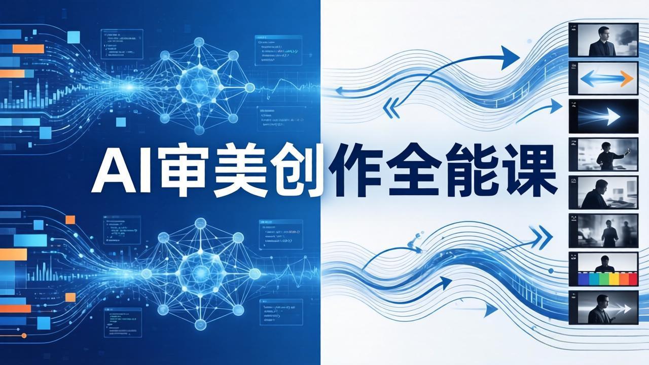 AI审美创作全能课：MJ+Seedance+模型训练+影视分镜+编剧，一站式掌握AI艺术创作-heixma