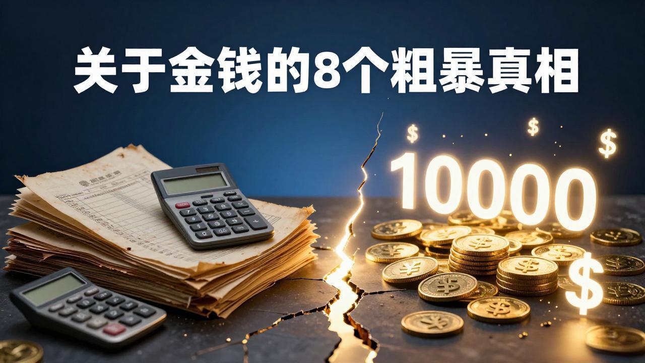 付费文章：关于金钱的 8 个粗暴真相，彻底重塑你的赚钱思维与财富认知-heixma