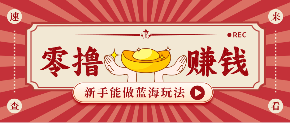 新手也能变现的蓝海玩法，一个人人能做的项目，需求量极大日入300+！-heixma